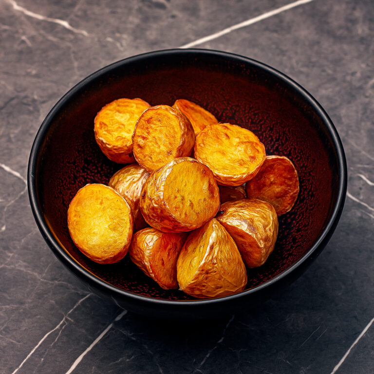 pommes de terres rôties avec la peau